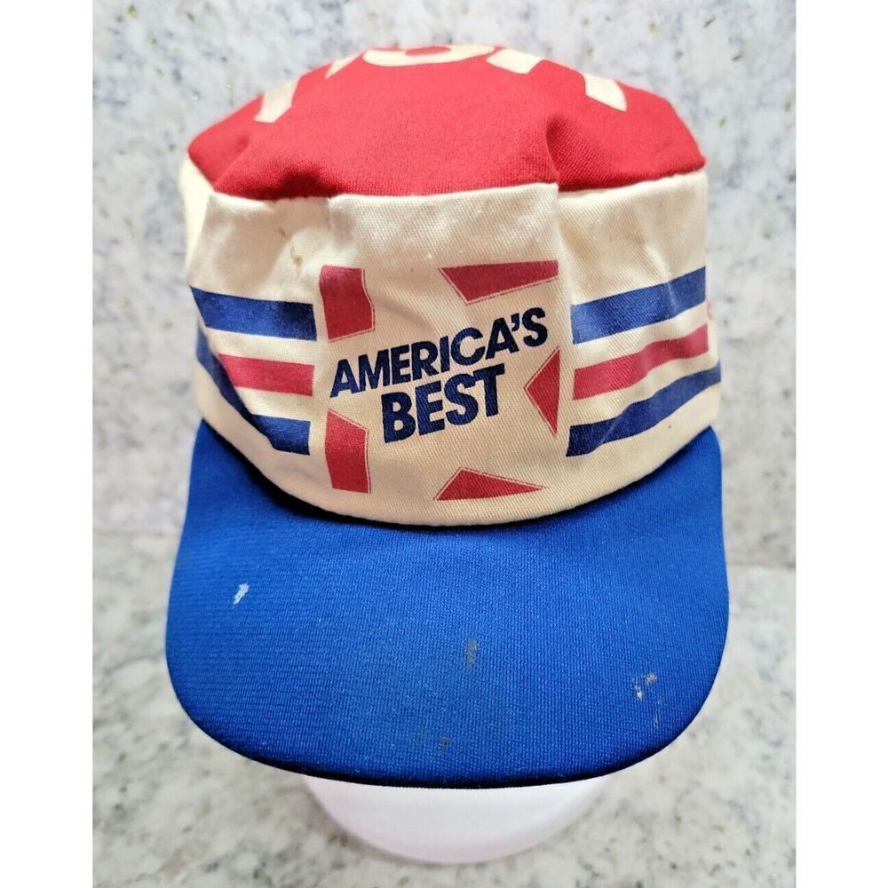 Vintage America's Best‎ Fram/Autolite Painters Hat Cap USA WELL USED!